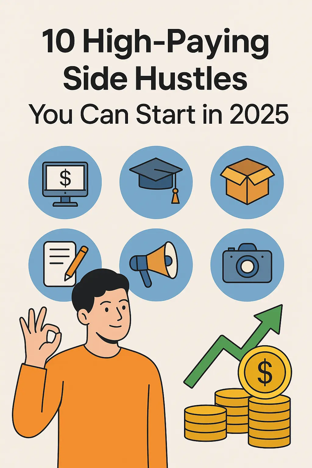 10 High-Paying Side Hustles You Can Start in 2025