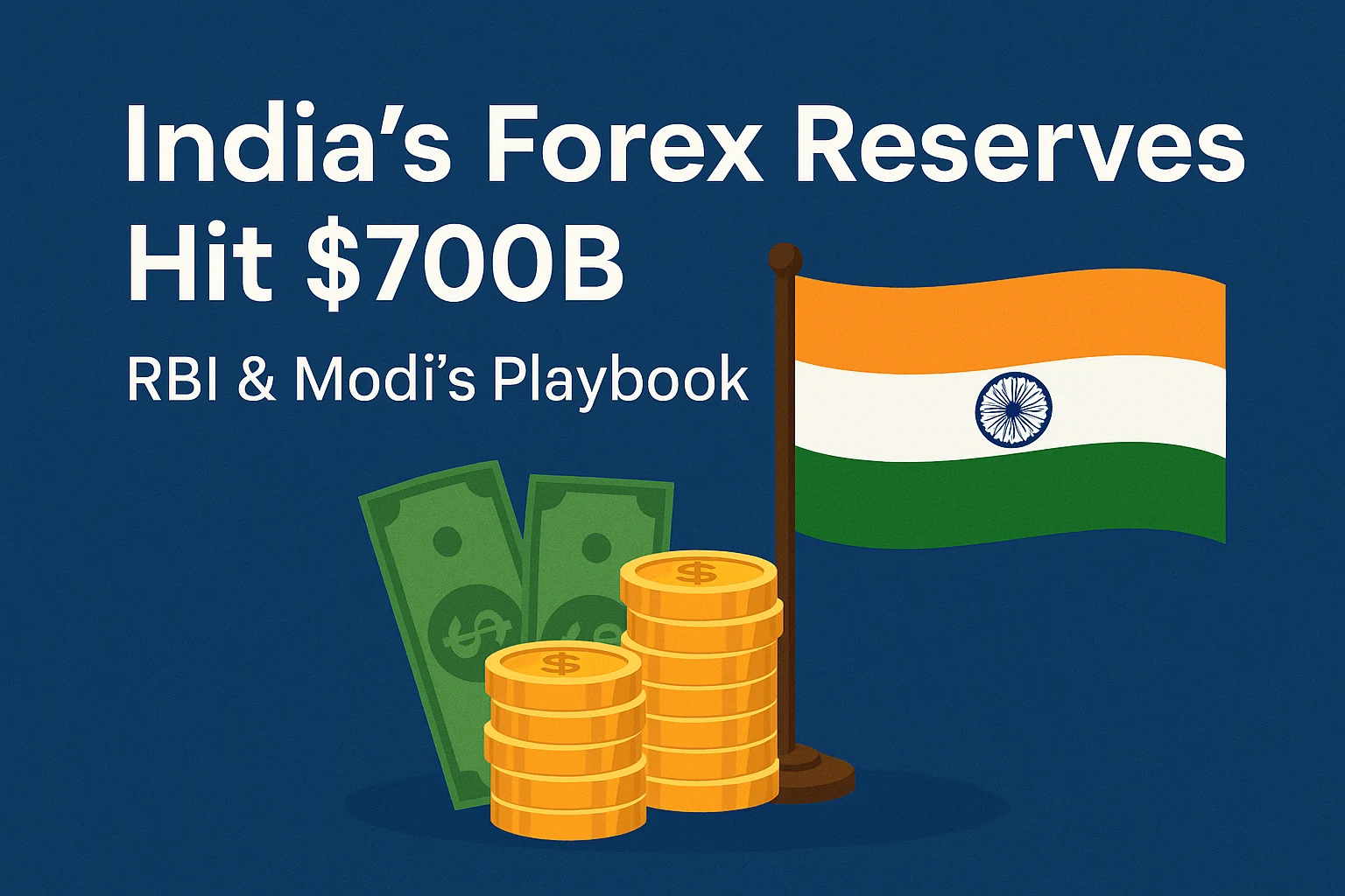 India’s Forex Reserves Hit $700B – What It Means for Economic Stability