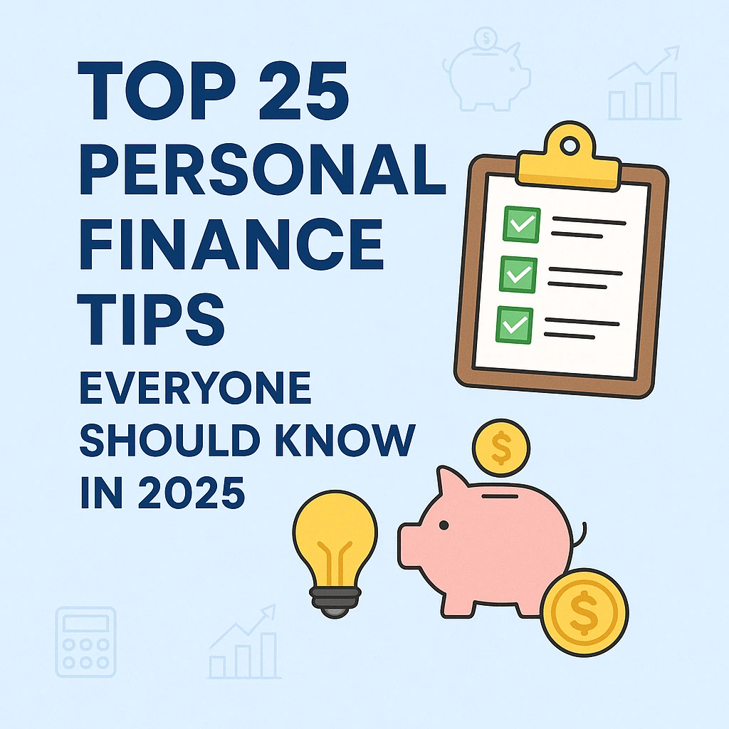 Top 25 Personal Finance Tips Everyone Should Know in 2025