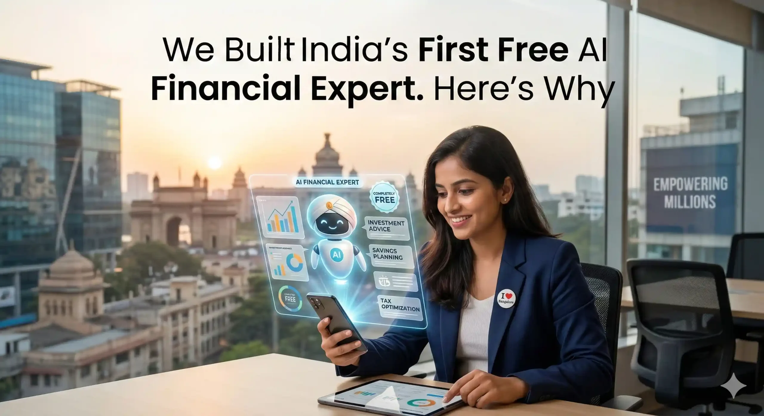 We Built India’s First Free AI Financial Expert. Here’s Why